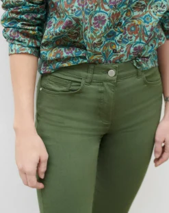 Pantalon slim Craig B kaki