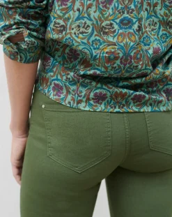 Pantalon slim Craig B kaki