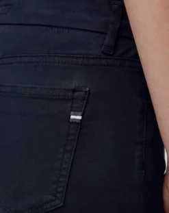 Pantalon slim crop Lulea bleu marine