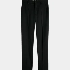 Pantalon Slim Fit fluide noir