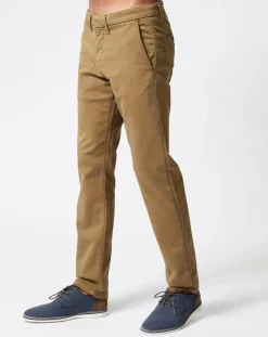 Pantalon slim James Knit Military kaki