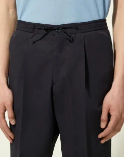 Pantalon slim Kujog bleu marine