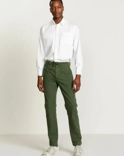 Pantalon slim Palfy kaki