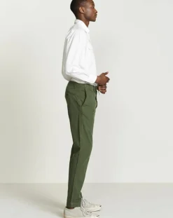 Pantalon slim Palfy kaki