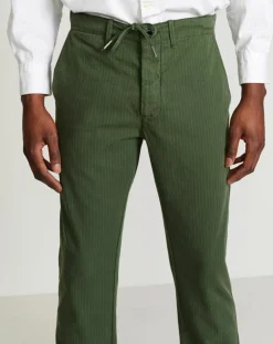 Pantalon slim Palfy kaki