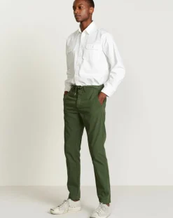 Pantalon slim Palfy kaki