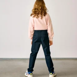 Pantalon slim Pearl en Coton mélangé bleu marine