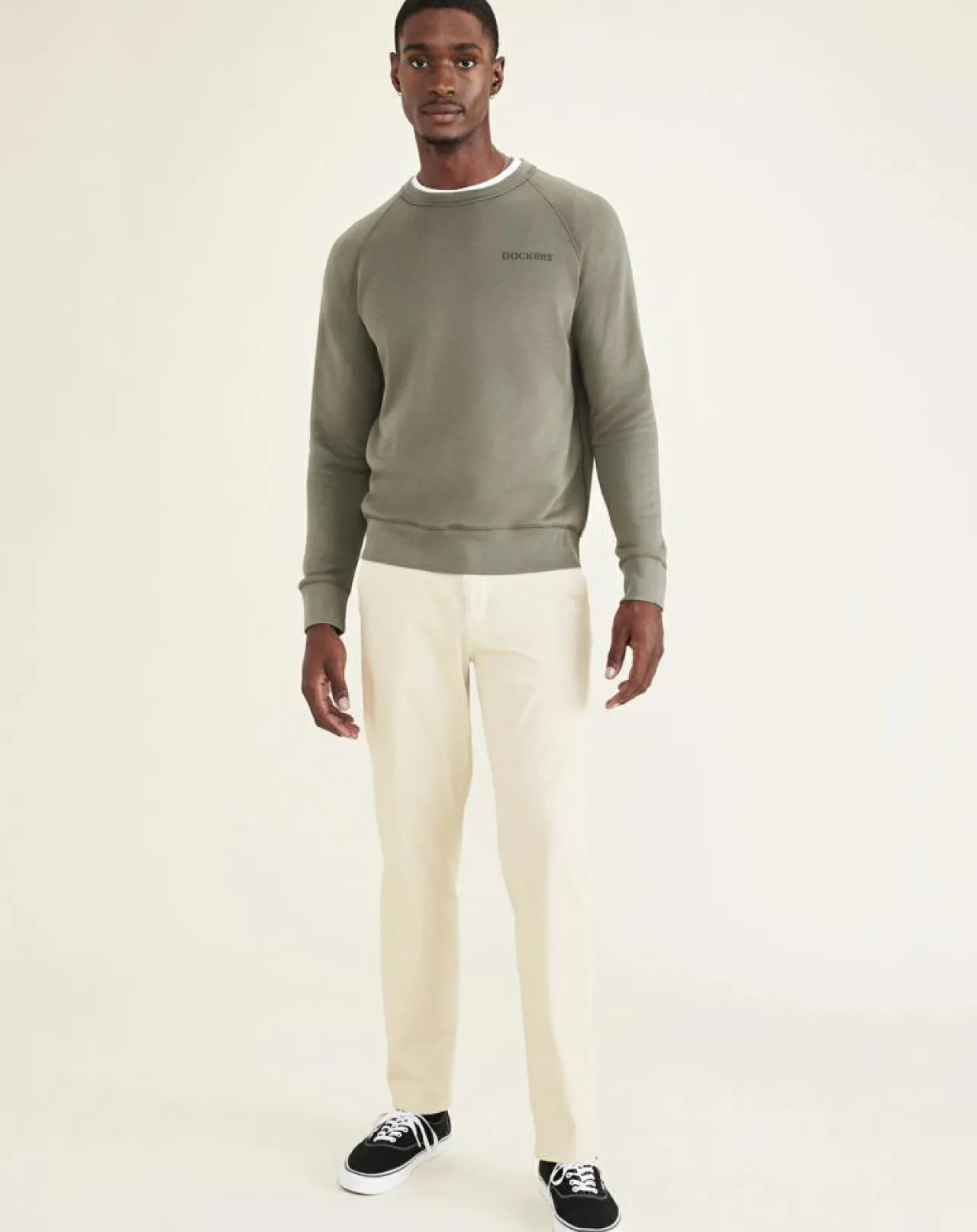 Pantalon Slim Smart 360 Flex Alpha beige clair