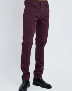 Pantalon slim Suprême Flex bordeaux