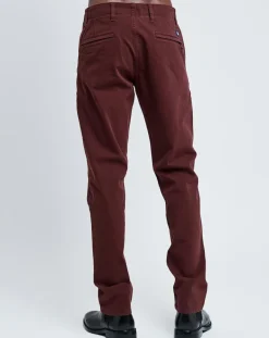 Pantalon Slim Tapered 360 Flex bordeaux