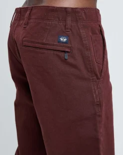 Pantalon Slim Tapered 360 Flex bordeaux
