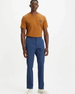 Pantalon Smart 360 Flex Chino Slim bleu moyen