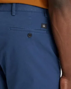 Pantalon Smart 360 Flex Chino Slim bleu moyen