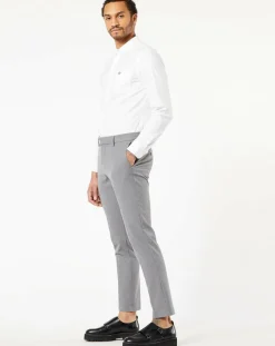 Pantalon Smart 360 Flex Trouser Slim Fit à rayures gris