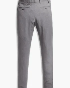 Pantalon Smart 360 Flex Trouser Slim Fit à rayures gris