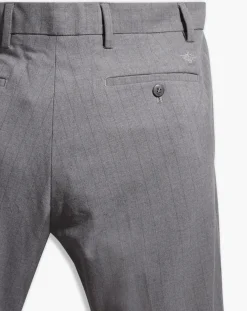 Pantalon Smart 360 Flex Trouser Slim Fit à rayures gris