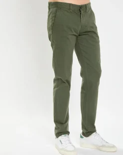 Pantalon Stig tapered kaki