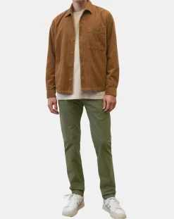 Pantalon Stig tapered kaki