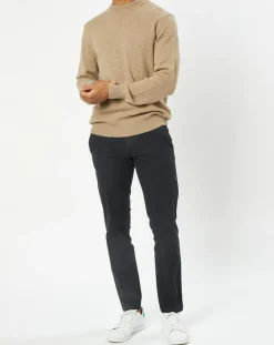 Pantalon Stig Tapered twill noir