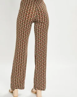 Pantalon Store imprimé forêt