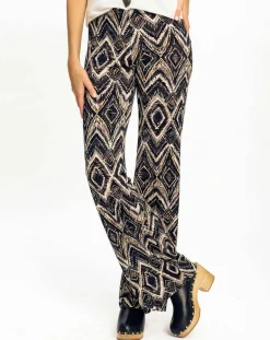 Pantalon Store multicolore