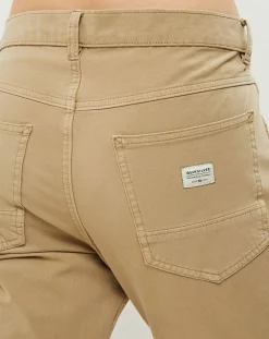 Pantalon Straight Stretch Krandy beige