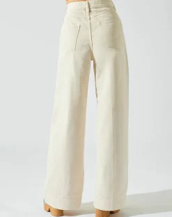 Pantalon Summer Denim crème