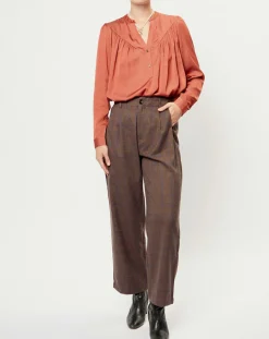 Pantalon Thea café