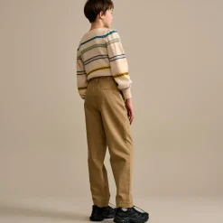 Pantalon Vicky beige foncé