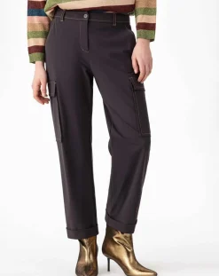 Pantalon Victoire choco/beige