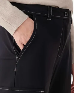 Pantalon Victoire noir/beige