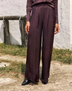 Pantalon Willy raisin