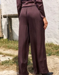 Pantalon Willy raisin