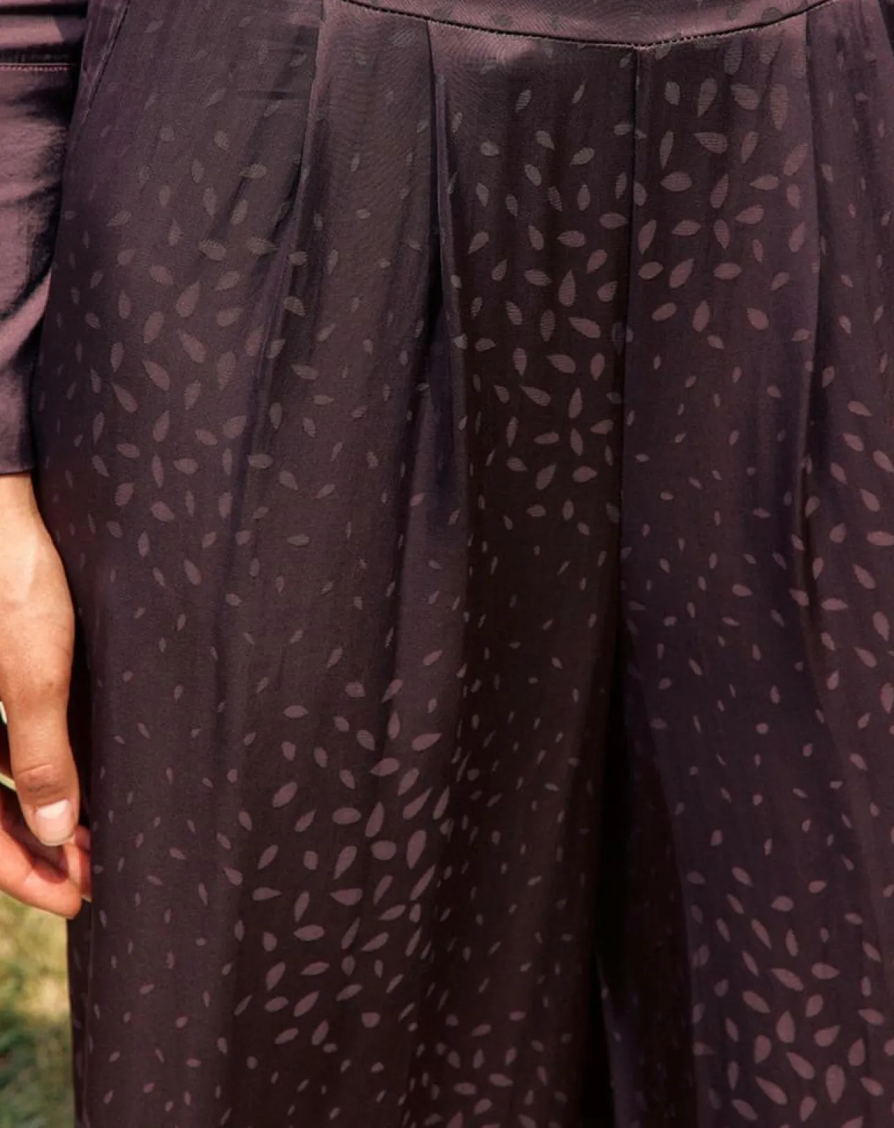 Pantalon Willy raisin