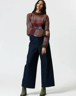 Pantalon Yasmine bleu