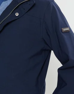 Parka à capuche Nylon Travel bleu marine