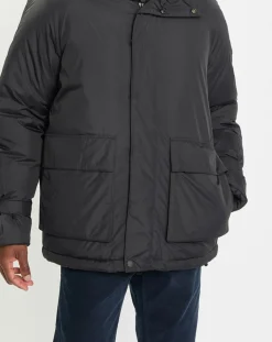 Parka à capuche Repreeve noire