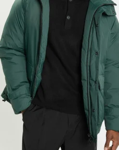 Parka à capuche Repreeve verte