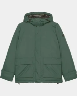 Parka à capuche Repreeve verte