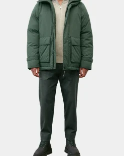 Parka à capuche Repreeve verte