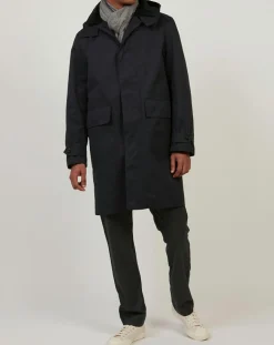 Parka Clarence bleu noir