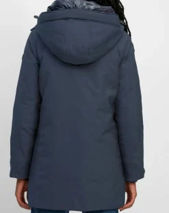 Parka courte et cintrée Thermore bleu marine