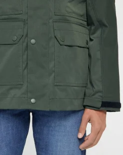 Parka courte Raptor Pocket verte