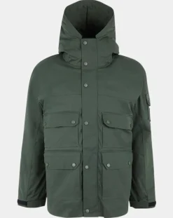 Parka courte Raptor Pocket verte