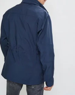 Parka en Nylon bleue