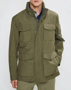 Parka en Nylon kaki