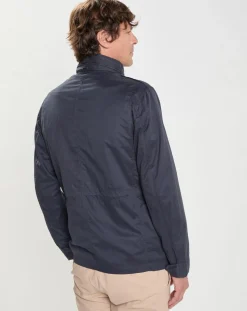 Parka légère bleue