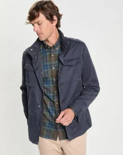 Parka légère bleue