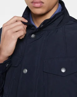 Parka légère olborne bleue