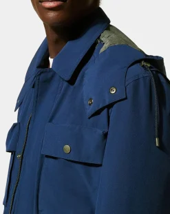 Parka saharienne Kapack bleu marine